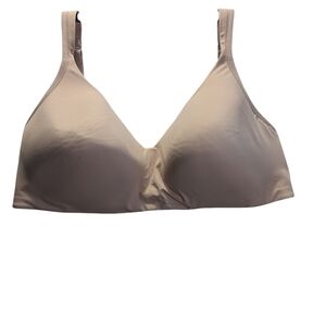 VOGLO Elegant Tan Wireless Bra With Bra Extender Size 42DDD